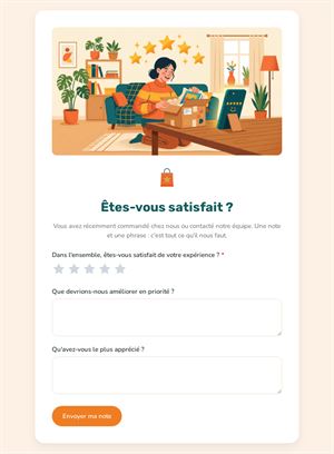 Êtes-vous satisfait ?