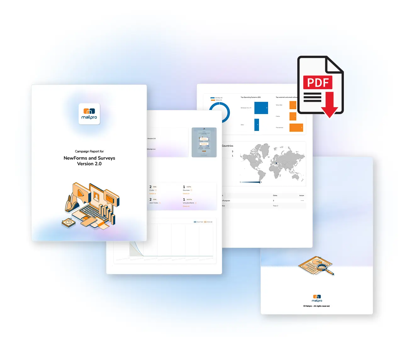 White Label Statistical PDF Reports