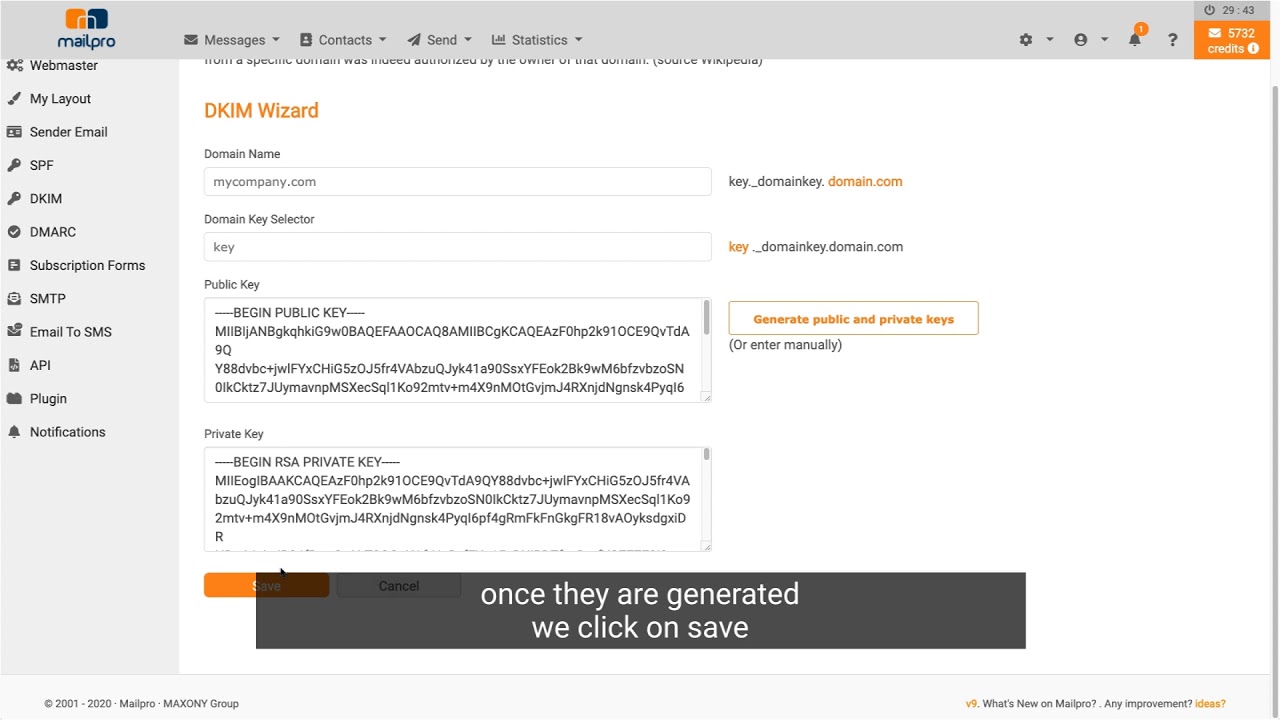 Wie Sie Ihre DKIM-Methode authentifizieren