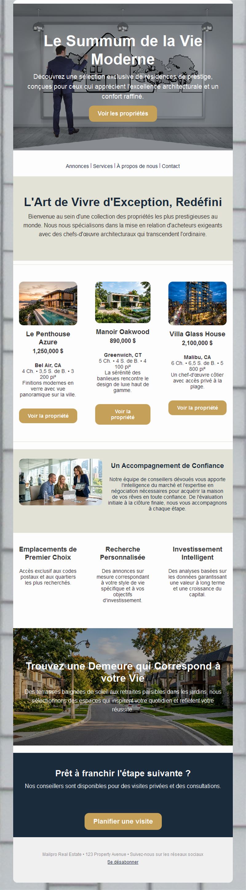 Real Estate Marketing Email